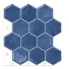 Adesivos de Parede Decorativos de Alta Qualidade para Fundo de Transmissão ao Vivo Adesivos de Parede de Cristal Estéreo 3D Decoração de Quarto Adesivos de Parede Autoadesivos