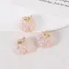 Heidi Belleza de Hielo Redondas Onduladas Agujero Recto Cuentas Sueltas Hecho a Mano Accesorios para Joyería DIY Cadena para Teléfono Material Cuentas Venta al por Mayor