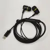Auriculares In-Ear Digitales E18 Tipo C con Cable, Forma de Cruz, Control en Línea y Micrófono, Fuente de Sonido, Totalmente Inspeccionados de Fábrica, Producción al por Mayor