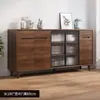 Aparador Moderno Minimalista, Gabinete de Vino para Sala de Estar, Gabinete de Té, Gabinete de Almacenamiento de Cocina, Gabinete de Almacenamiento Integrado Montado en la Pared
