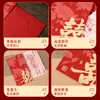 Sobres Rojos de Boda, Paquetes Rojos Festivos de Estilo Chino Tradicional, Pequeños Sobres Rojos de Boda, Sobres Rojos para Bloquear la Puerta de la Boda, Bolsas Rojas de Regalo para Boda