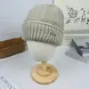 Chapéus de Bacia Quentes de Outono e Inverno para Mulheres de Meia-Idade e Idosas Chapéus de Lã Tricotados de Vovó com Forro de Fleece Chapéus de Algodão para Senhoras Idosas