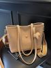 Bolso de Axila Textil Transfronterizo Más Vendido 2025 Nuevo Casual Simple Bolso de Hombro Gran Capacidad Crossbody Tote Bag