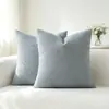 Capa de almofada para cabeceira de cama estilo nórdico Amazon, capa de almofada para cadeira, capa de almofada quadrada, capa de almofada dupla face de pelúcia em forma de anel