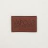 Accesorios de Vestir Marca de Cuero Etiqueta de Cuero Etiqueta de Cuero Etiqueta de PU Procesamiento de Fábrica Impresión UV Cuero Genuino Logo de Voltaje