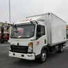 Caminhão Exportável de Serviço Pesado Howo Caminhão Refrigerado Pequena Van Caminhão Refrigerado Isolado Caminhão Refrigerado Congelado de Carne Preço