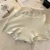 Roupa Íntima de Algodão Puro para Mulheres Classe A 10A Antibacteriana Algodão de Bebê Gancho Estendido Sem Costura Confortável Cintura Média Boxer Feminino