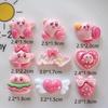 Traje Kabi caricatura resina accesorios de joyería diy carcasa de teléfono móvil pegamento crema horquilla hecha a mano material de taza de agua al por mayor