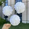 3 Bolas de Suerte de Caramelo, Flores Artificiales, Flores Falsas para Boda y Decoración del Hogar, Mayoreo