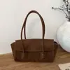 Bolso Tote Retro de Gama Alta para Mujer Moda Otoño e Invierno 2025 Bolso de Hombro Versátil Gran Capacidad Bolso para Viajar