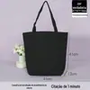 Bolsas de Lona Personalizadas com Desenhos para a Temporada de Volta às Aulas, Lembrancinhas de Luxo para Estudantes, Bolsas de Mão, Sacolas de Presente, Bolsas de Lona Feitas Sob Medida