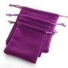 Bolsa de Joias Veludo Cordão Bolso com Aba Calças Bolsa de Joias Veludo Delicado Anel Colar Bolsa de Armazenamento de Joias Bolsa para Brincos