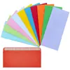 #10 sobre de color exquisito simple en blanco autoadhesivo personalizado imprimible Logo bolsa para facturas bolsa especial mayoreo