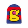 Moda Masculina Gótica Nueva Tendencia Estilo Callejero Ins Diseño Personalizado Gorro de Punto Color Block Ropa Transfronteriza Y2K