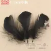Artesanato DIY decoração de pena preta pena apanhador de sonhos pena de casamento material de pena pena de asa