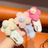 Pasador de Flor Rellena para Mujer, Pinza para el Pelo Linda y Dulce para la Parte Trasera de la Cabeza, Pinza de Pato Grande, Pasador de Otoño e Invierno, Accesorios para el Cabello, Al Por Mayor