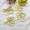 Ponto 8cm Grande Flor de Andorinha Cabeça de Flor Orquídea Coração Artificial Guirlanda DIY Adorno de Cabeça Acessórios de Cabelo Xishuangbanna Flor