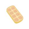 Gelo de Onda Pequena Silicone Cubo de Gelo Três em Um Caixa de Gelo Doméstico Congelado Molde de Cubo de Gelo Caixa de Armazenamento de Gelo de Gelatina