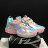 Blanco Roto Torre Zapatos Par de tenis Moda alta calidad Uno a Uno Piel Completa Comercio Exterior Mayoreo
