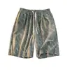 Shorts rosados bordados para hombre, nuevo modelo verano 2026, marca moderna estilo americano, aptos para adolescentes, shorts holgados y casuales de longitud media