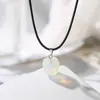 Joias Zhouhang Venda Quente Transfronteiriça Pingente de Cristal Natural Amethyst Irregular Lapis Lazuli Colar Joias Atacado