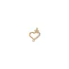 Zirconia Lujo Ligero Accesorios de Joyería Europeos y Americanos Aleación Corazón Hueco Nota Musical Colgante Pulsera Collar Hecho a Mano DIY