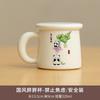 Taza de Agua de Cerámica de Panda con Tapa, Taza de Té con Filtro, Taza de Regalo de Dibujos Animados para Oficina en Casa, Logo Personalizado, Nuevo Estilo Chino