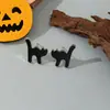 Novos Brincos de Halloween para Mulheres Brincos Engraçados de Diabinho Morcego Aranha Moda Transfronteiriça Brincos de Feriado Atacado
