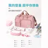 Bolsa de Viagem feminina portátil grande capacidade leve portátil armazenamento viagem curta distância natação fitness masculina estudantil bolsa de bagagem