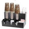 Portavasos multifunción, portavasos de papel desechable para tienda de té con leche, portavasos, equipo para herramientas, barra de bar, separador de tazas, portavasos de inyección