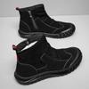 Zapatos de Hombre Invierno 2026 Nuevos Impermeables, Antideslizantes, Resistentes al Desgaste Zapatos de Trabajo, Zapatos Modernos y Versátiles, Zapatos Casuales de Algodón para Hombre