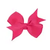Pinza para el cabello de lazo de color sólido de Amazon transfronterizo, clip lateral para bebé, diadema para bebé de cola de milano para niños, venta al por mayor