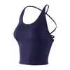 Nuevo Chaleco Deportivo para Mujer para Entrenamiento de Pilates y Yoga, Top de Fitness con Tirantes Cruzados al Espalda para Exteriores
