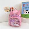 Mochila nueva para niños, moda con lentejuelas, mochila pequeña para jardín de infantes, linda con lazo, estilo occidental, mochila para niña