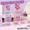 Novo Conjunto de Papelaria de Menina Caçadora de Demônios Kpop Transfronteiriço, Material Escolar, Recompensas para Alunos, Pequenos Presentes, Lembrancinhas de Aniversário