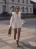 Para Exportación Transfronteriza Spot 2025 Verano Nuevo Diseño de Moda para Mujer Vestido de Gasa con Volantes Multicapa