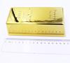 Brics accesorios puerta archivo plástico brics lingote falso modelo adornos de fotografía decoración de escena dorado