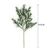 Rama de Pino Navideño con Agujas Verdes de Nueva Simulación Transfronteriza Anillo Navideño Decorativo Individual Corona Guirnalda Artificial Hoja de Pino Cedro Hierba PE