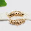 Joias diy feitas à mão atacado retro oco Xiangyun cotovelo com anel de cobre pulseira roupas joias acessórios