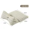Una Almohada de Cáscara de Trigo Sarraceno Imprescindible para Todas las Estaciones, Almohada Combinada de Ajenjo para Uso Doméstico, Almohada Multifuncional de Trigo Sarraceno