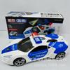 = Luz Colorida Elétrica Universal Rotativa Abertura Automática de Porta Carro de Polícia Branco Azul Brinquedo Interativo Infantil Venda por Atacado