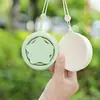 Taza Plegable de Silicona Mini Portátil Ligera para Uso al Aire Libre, Taza Portátil Linda con Cordón y Anillo de Plástico