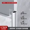 Moldura de Esquina para Azulejo Cerámico Tira de Borde de Aleación de Aluminio Tira de Borde de Esquina con Forma de Arco Protector de Esquina de Pared Tira Metálica de Sellado