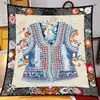 Lenço Quadrado Grande Juma 90 Versão Taiwanesa Estampado Exquisito Borda Enrolada em Ângulo Reto Lenço de Seda Seda Sarja de Hangzhou Lenço de Cabeça para Mulheres Lenço