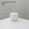 Casa Sala de Estar Retrô Moda Simples Nórdico Decorativo Mesa de Jantar Fresca Formato de Lanterna Faixa Floral de Cerâmica Vaso Branco Listrado