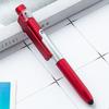 Nova caneta de brinquedo multifuncional quatro em uma lâmpada dobrável caneta de presente de publicidade suporte para celular LED capacitor caneta esferográfica