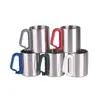 Taza Mini de Acero Inoxidable 304 con Asa, Taza para Coche, Taza para Coche con Logo Imprimible, Taza al por Mayor
