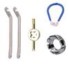 Bicicleta, mountain bike, aço fio raio, chave de arame, chave de arame de aço, conjunto de ferramentas de reparo de carro, combinação de acessórios de mountain bike