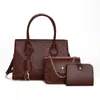 2026 Nuevo Bolso Transfronterizo de Comercio Exterior para Mujer Bolso de Hombro Cruzado Bolso para Suegra Moda Femenina Bolso tipo Satchel Bolso de Madre Juego de Tres Piezas