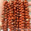 8*12mm olho de tigre pedra ágata vermelha seção do furo transversal rodada gota de água hairpin borla artesanal DIY jóias acessórios atacado